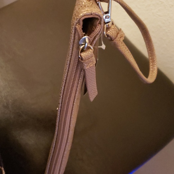 Nine West,  Wristlet Purse, Rose Gold Color - Picture 4 of 6